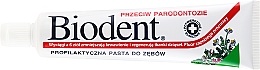 PRZECENA! Profilaktyczna pasta do zębów przeciw paradontozie - Biodent * — Zdjęcie N2