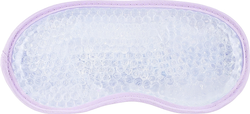 Maska na oczy, fioletowa - IDC Institute Eye Mask Aqua Peas — Zdjęcie N1