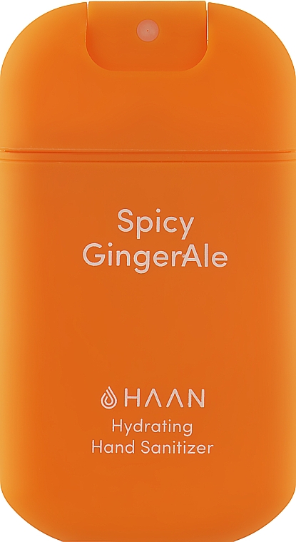 Nawilżający spray do dezynfekcji rąk - HAAN Hydrating Hand Sanitizer Spicy Ginger Ale — Zdjęcie N1