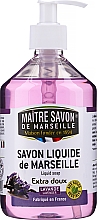 Kup Naturalne mydło marsylskie w płynie Lawenda - Maitre Savon De Marseille Savon Liquide De Marseille Lavander Liquid Soap