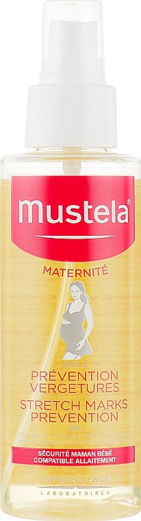 Olejek przeciw rozstępom - Mustela Maternidad Stretch Marks Prevention Oil — Zdjęcie N2