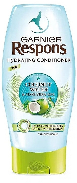 Odżywka do włosów - Garnier Respons Coconut Water & Aloe Vera Gel Hydrating Conditioner — Zdjęcie N1