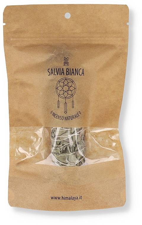 Naturalne kadzidło Biała szałwia - Salvia Bianca White Sage Smudge  — Zdjęcie N1