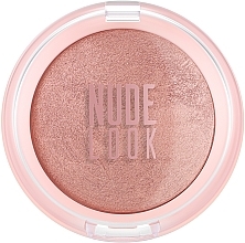 Cień do powiek - Golden Rose Nude Look Pearl Baked Eyeshadow — Zdjęcie N2
