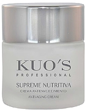 Kup Odżywczy krem do twarzy - Kuo's Supreme Nutritiva Anti-Aging Cream