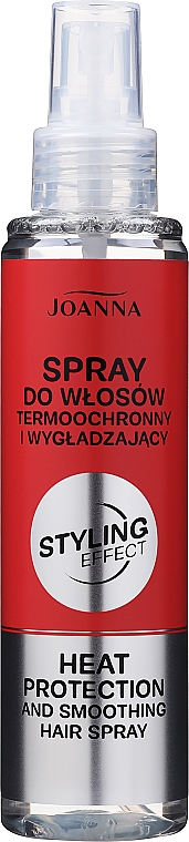 Termoochronny spray do włosów - Joanna Styling Effect Heat Protection & Smoothness Hair Spray  — Zdjęcie N1