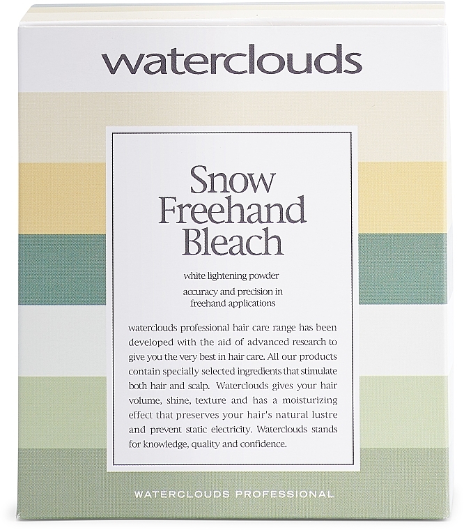 Rozjaśniający puder do włosów - Waterclouds Snow Bleach Freehand — фото N1