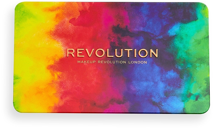 Paleta cieni do powiek - Makeup Revolution Forever Flawless Pride We Are Love Eyeshadow Palette — Zdjęcie N2