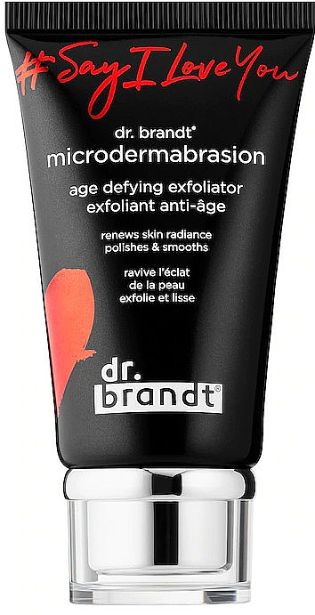 Peeling do twarzy z efektem mikrodermabrazji - Dr Brandt Microdermabrasion Age Defying Exfoliator Say I Love You — Zdjęcie N1