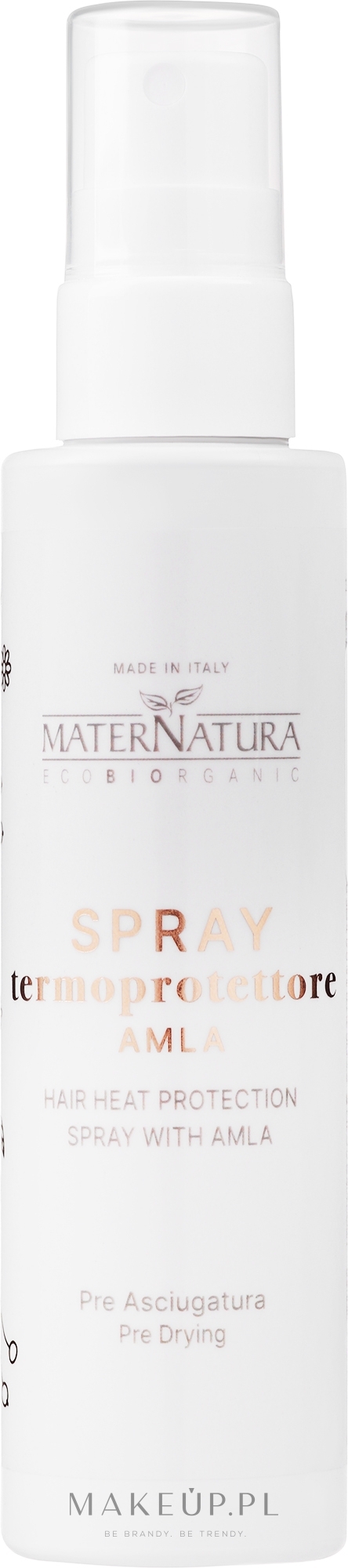 Termoochronny spray do włosów - MaterNatura Spray Termoprotettore — Zdjęcie 150 ml