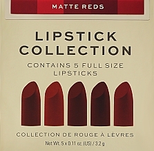 Kup Zestaw 5 szminek do ust - Revolution Pro 5 Lipstick Collection Matte Reds