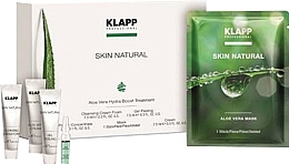 Zestaw, 5 produktów - Klapp Skin Natutal Aloe Vera Hydra Boost Treatment — Zdjęcie N1