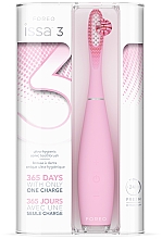 Elektryczna szczoteczka do zębów - Foreo ISSA 3 Ultra-hygienic Silicone Sonic Toothbrush Pearl Pink — фото N1
