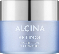 Krem do twarzy na noc - Alcina Retinol Night Cream  — Zdjęcie N1