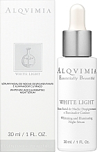 Rozświetlające serum do twarzy na noc - Alqvimia Serum White Light  — Zdjęcie N2