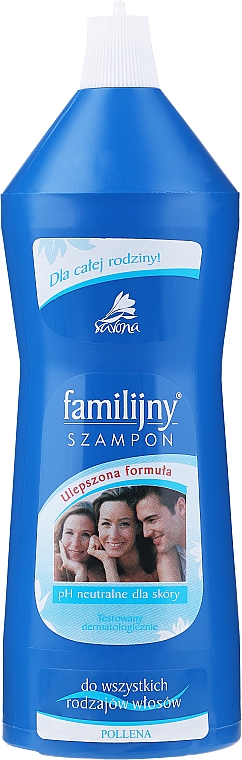 Wzmacniający szampon do wszystkich rodzajów włosów - Pollena Savona Familijny