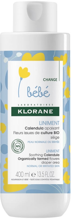 Esencja dla dzieci - Klorane Bebe Liniment Soothing Calendula — Zdjęcie N1