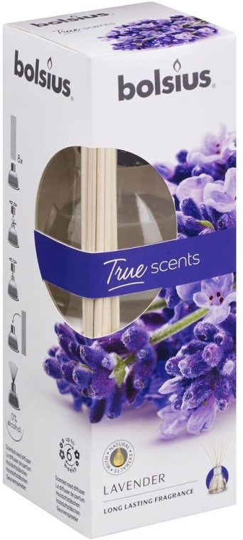 Dyfuzor zapachowy Lawenda - Bolsius Fragrance Diffuser True Scents Lavender — Zdjęcie N1