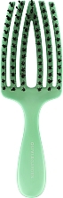 Szczotka do włosów - Olivia Garden Finger Brush Care Mini Kids Mint — Zdjęcie N1