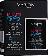 Stylizujący puder do włosów - Marion Hair 1 Minute Styling Powder — Zdjęcie N3