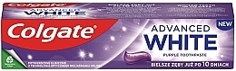 Pasta do zębów - Colgate Advanced White Purple Toothpaste — Zdjęcie N1