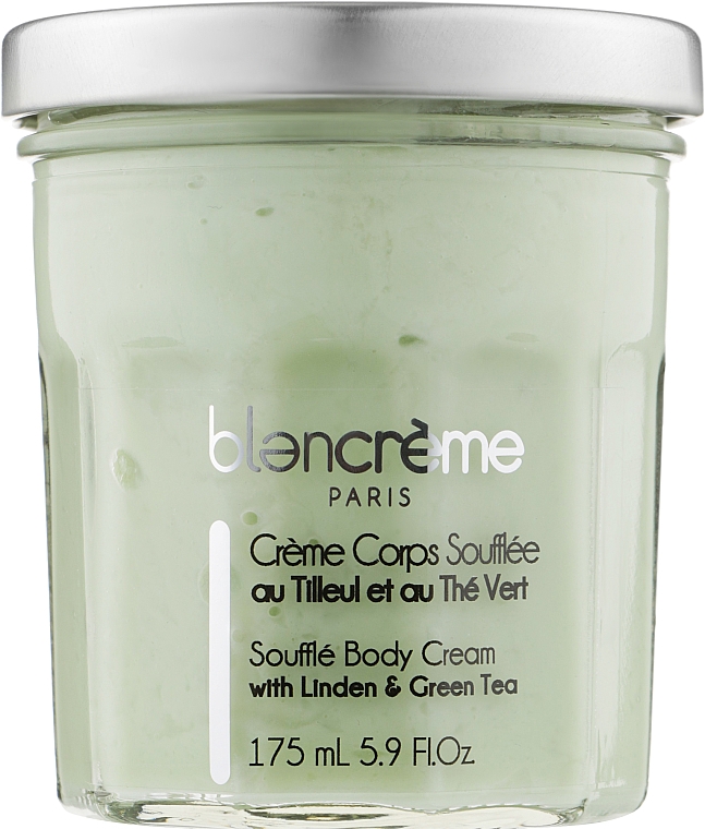 Krem-suflet do ciała Lipa i zielona herbata - Blancreme Souflee Body Cream