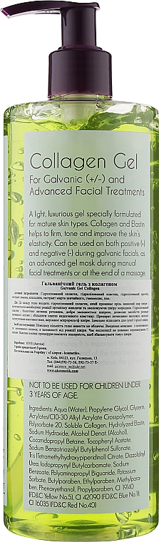 Żel galwaniczny z kolagenem - Hive Solutions Collagen Galvanic Gel Mature Skin — Zdjęcie N2