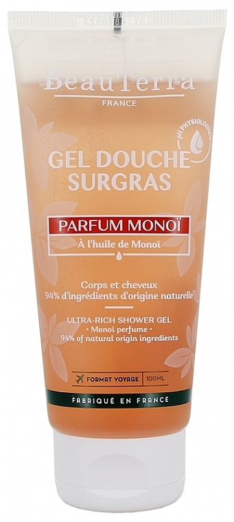 Żel pod prysznic Monoi - BeauTerra Ultra Rich Shower Gel — Zdjęcie N1