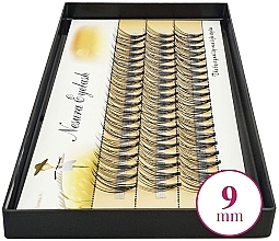 Sztuczne rzęsy, C, 9 mm - Clavier Nesura Eyelash — Zdjęcie N3