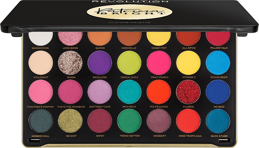 Paletka cieni do powiek - Makeup Revolution X Patricia Bright Eyeshadow Palette