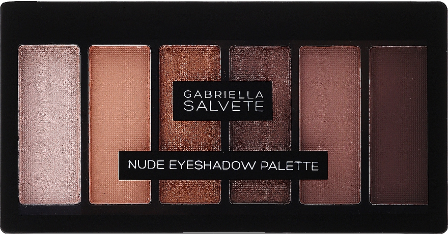 Paletka cieni do powiek - Gabriella Salvete Nude Eyeshadow Palette — Zdjęcie N1
