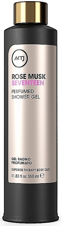 Perfumowany żel pod prysznic - MTJ Cosmetics Superior Therapy Rose Musk Seventeen Shower Gel — Zdjęcie N1