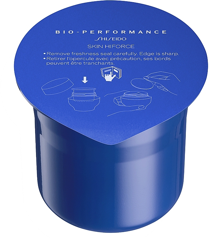 Odmładzający krem do twarzy - Shiseido Bio-performance Skin Hiforce Cream (wymienny wkład) — Zdjęcie N1