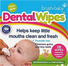 Kup Jednorazowe chusteczki dentystyczne dla dzieci DentalWipes - Brush-Baby
