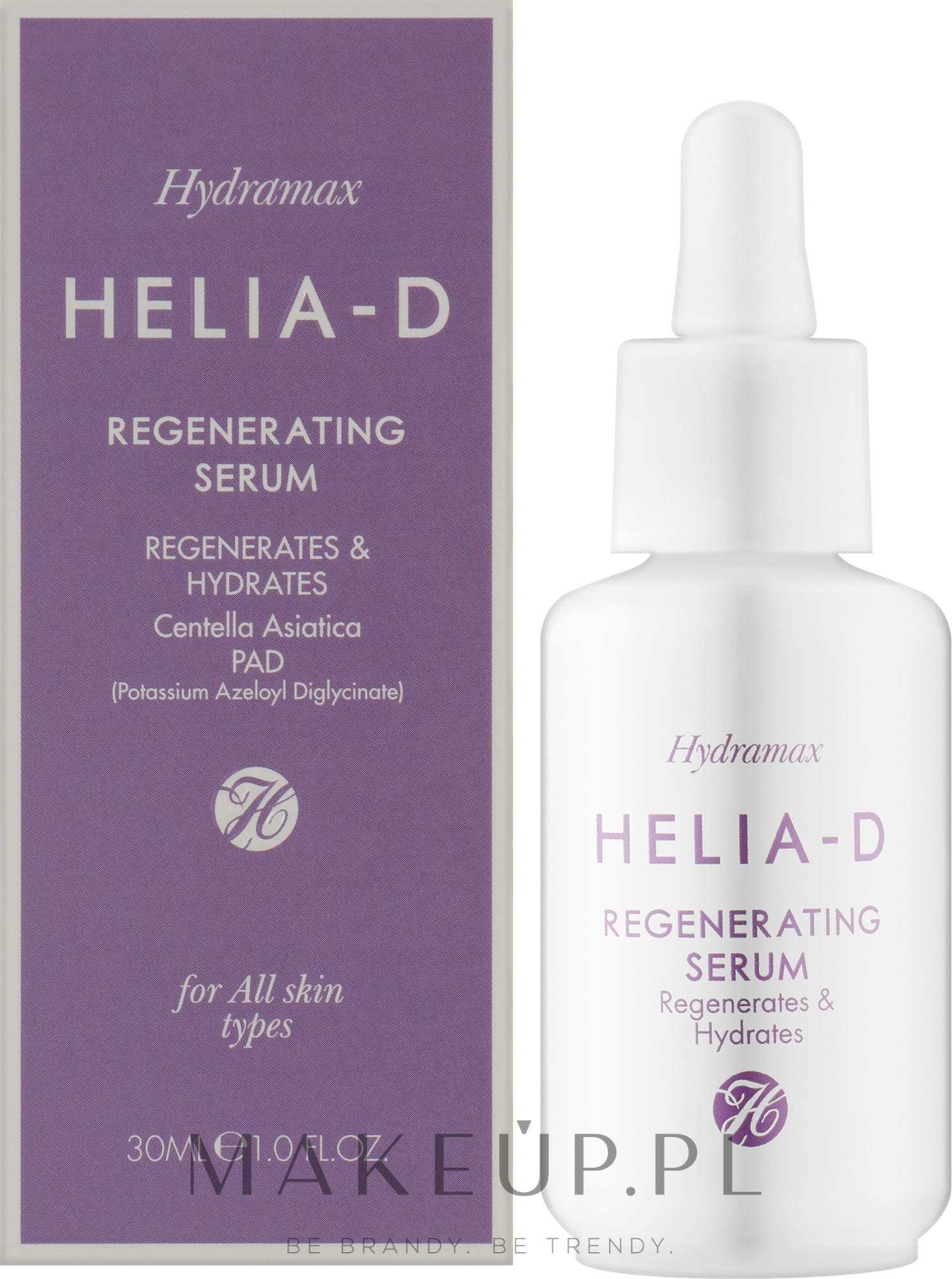 Rewitalizujące serum do twarzy - Helia-D Hydramax Regenerating Serum — Zdjęcie 30 ml