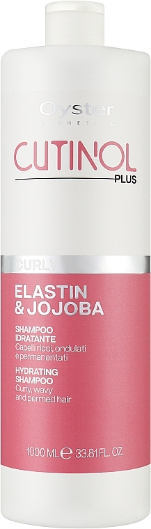 Szampon do włosów kręconych - Oyster Cutinol Plus Elastin & Jojoba Curly Shampoo — Zdjęcie N2