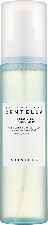 Mgiełka w sprayu do twarzy z centellą i kwasem hialuronowym - SKIN1004 Madagascar Centella Hyalu-Cica Cloudy Mist — Zdjęcie N1