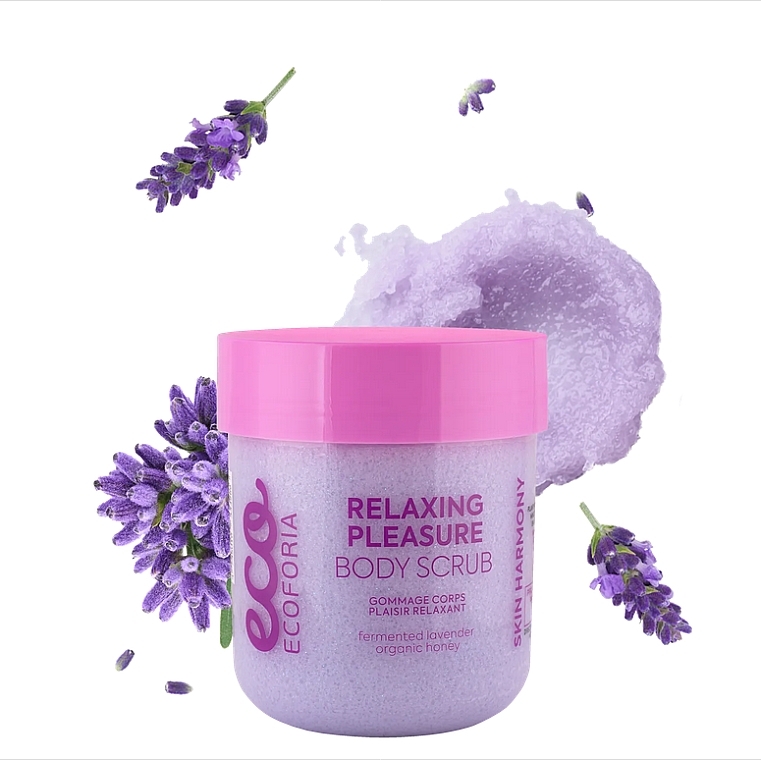 Relaksujący peeling do ciała - Ecoforia Skin Harmony Relaxing Pleasure Body Scrub — Zdjęcie N1