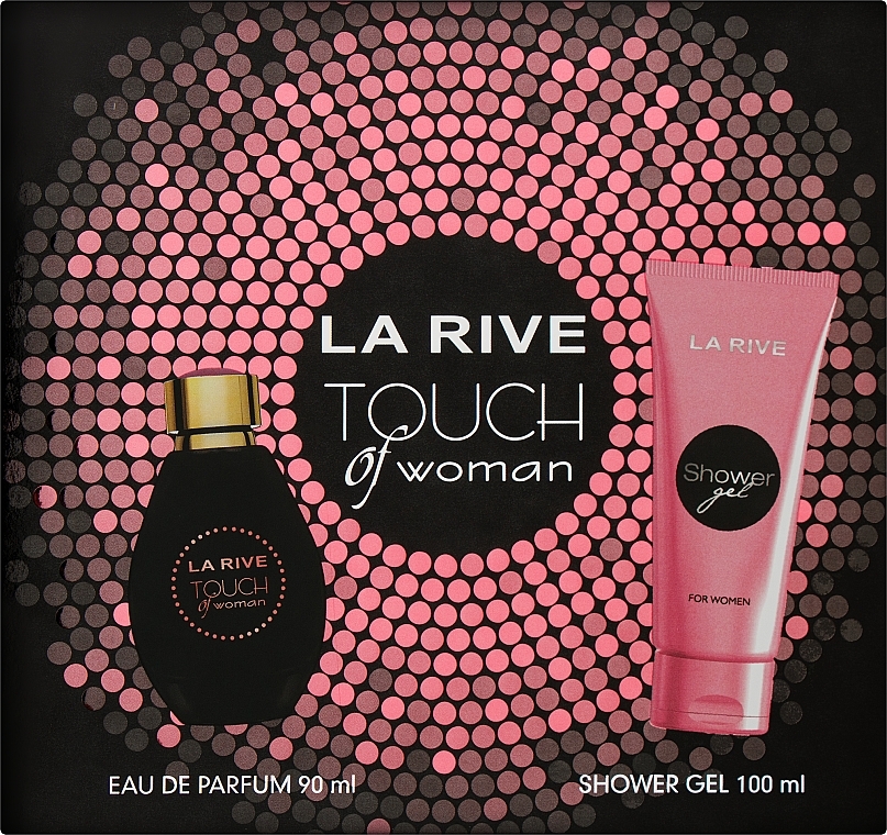 La Rive Touch of Woman - Zestaw (edp 90 ml + sh/gel 100 ml) — Zdjęcie N1