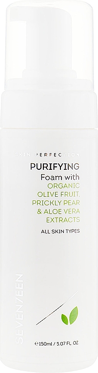 Oczyszczająca pianka do mycia twarzy - Seventeen Skin Perfection Purifying Foam — Zdjęcie N1