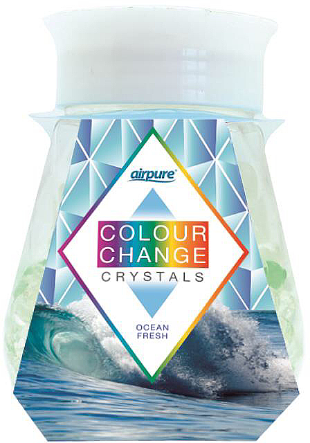Żelowe perełki zapachowe Ocean - Airpure Colour Change Crystals Ocean Fresh — Zdjęcie N1