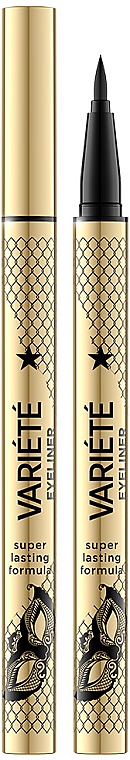 Wodoodporny eyeliner w pisaku - Eveline Cosmetics Variété