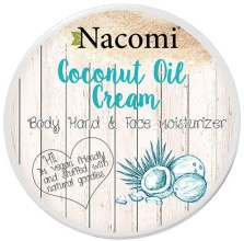 Kup Naturalny krem kokosowy do twarzy, ciała i dłoni - Nacomi Coconut Oil Cream