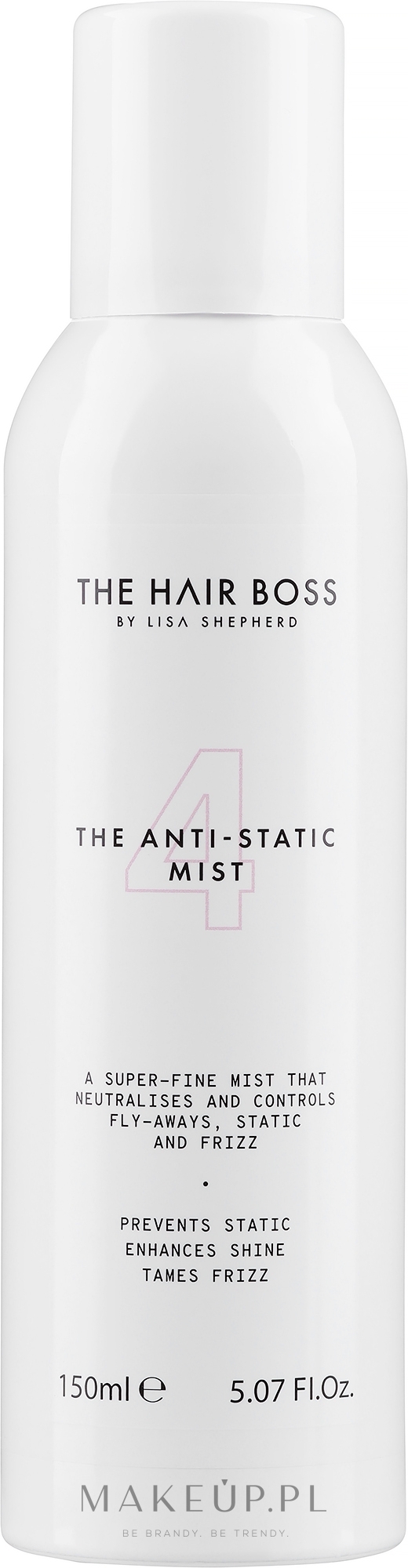 Antystatyczny spray do włosów - The Hair Boss The Anti Static Finishing Mist — Zdjęcie 150 ml