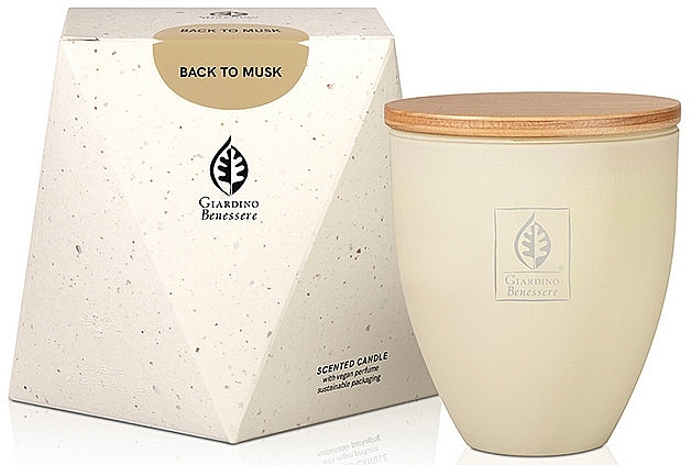 Giardino Benessere Back to Musk - Świeca perfumowana — Zdjęcie N2