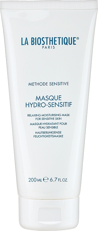 Łagodząca maseczka nawilżająca do skóry wrażliwej - La Biosthetique Hydro-Sensitif Relaxing Mask (Salon Size) — Zdjęcie N1
