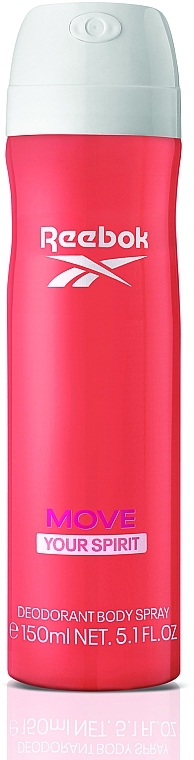 Dezodorant dla kobiet - Reebok Women Move Your Spirit Deodorant Body Spray — Zdjęcie N1