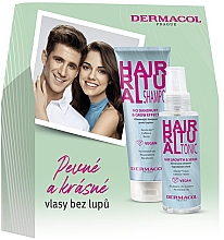 Zestaw do stymulacji wzrostu włosów - Dermacol Hair Ritual (shm/250ml + ser/100ml) — Zdjęcie N1