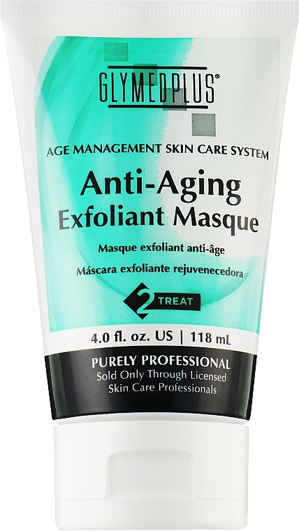 Odmładzająca maska ​​peelingująca z kwasami - GlyMed Plus Anti-Aging Exfoliant Masque — Zdjęcie N4