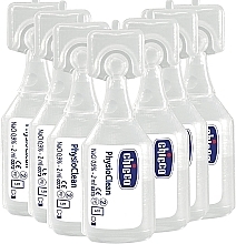 Roztwór soli fizjologicznej do płukania nosa w ampułkach 2 ml - Chicco Physio Clean — Zdjęcie N4